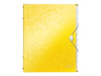 Image LEITZ_Ordnungsmappe_WOW_DIN_A4_PP_12_Fchergelb-metallic_img5_4067066.jpg Image
