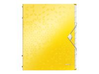 Image LEITZ_Ordnungsmappe_WOW_DIN_A4_PP_12_Fchergelb-metallic_img6_4067066.jpg Image