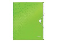 Image LEITZ_Ordnungsmappe_WOW_DIN_A4_PP_12_Fchergrn-metallic_img3_4067101.jpg Image