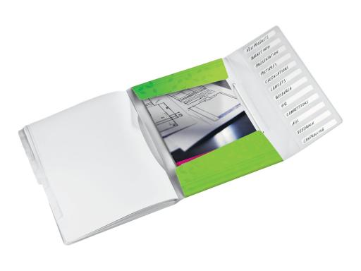 Image LEITZ_Ordnungsmappe_WOW_DIN_A4_PP_12_Fchergrn-metallic_img5_4067101.jpg Image