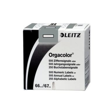 LEITZ Orgacolor - Grau - Abgerundetes Rechteck - 30 x 23 mm - 73 x 73 x 30 mm (