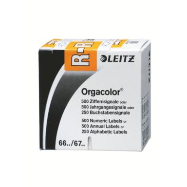 LEITZ Orgacolor - Orange - Abgerundetes Rechteck - 30 x 23 mm - 73 x 73 x 30 mm