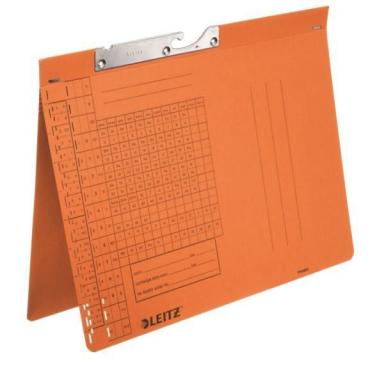 LEITZ Pendelhefter, A4, Amtsheftung, orange, 250 g-qm - für den Markt: D - L - 