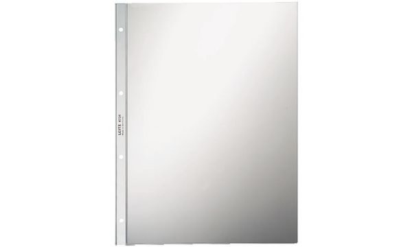 LEITZ Prospekthülle Super Premium, A4, PVC, glasklar, 0,08mm Hartfolie, oben of