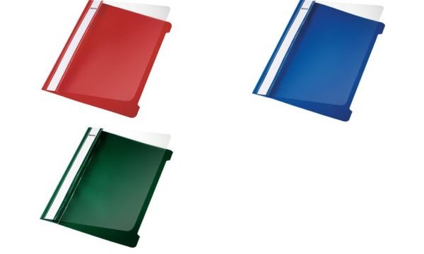 LEITZ Schnellhefter Standard, DIN A 5, PVC, rot (80419725)