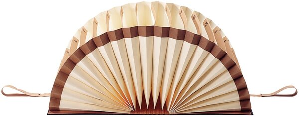 LEITZ Schriftenordner, A4, A-Z, 20 Fächer, braun Einband aus Graupappe mit Kuns