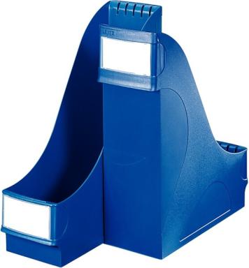 LEITZ Stehsammler extrabreit, DIN A4, Polystyrol, blau Fassungsvermögen: 92 mm,
