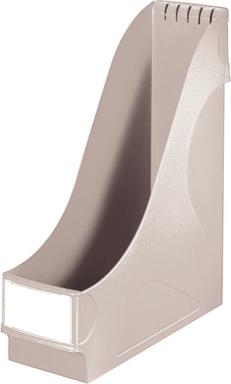 LEITZ Stehsammler extrabreit, DIN A4, Polystyrol, grau Fassungsvermögen: 92 mm,