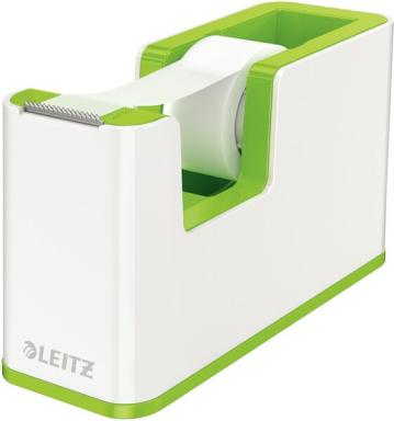 LEITZ Tischabroller WOW Duo Colour perlweiß/grün