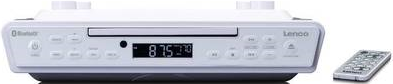 LENCO KCR-150WH UKW Küchenradio Bluetooth®, CD Weiß