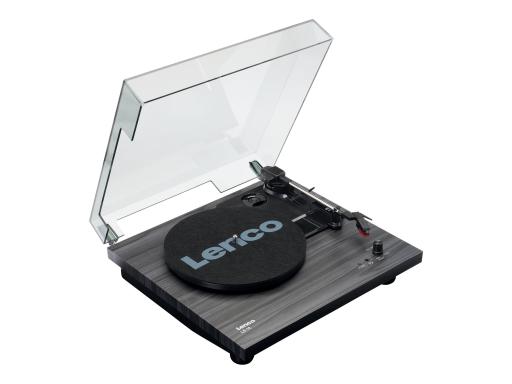 LENCO LS-10 Plattenspieler Riemenantrieb Schwarz