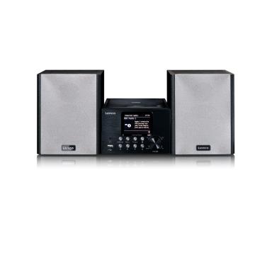 LENCO MC-150, Microset DAB+, bluetooth, CD/MP3, USB, Wecker, 2x10W, schwarz (MC