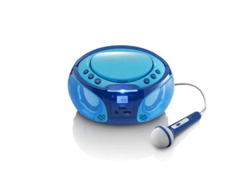 LENCO SCD-650 blau Radio-CD-Spieler (SCD-650B)