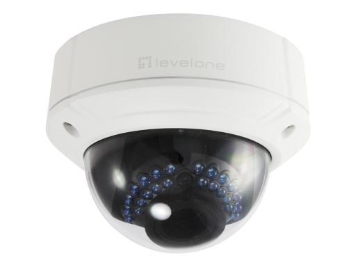 LEVEL ONE FCS-3085 Fixed Dome Outdoor Network Camera 4 Megapixel Outdoor 802.3a