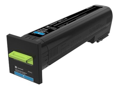 LEXMARK Besonders hohe Ergiebigkeit Cyan Tonerpatrone LCCP, LRP