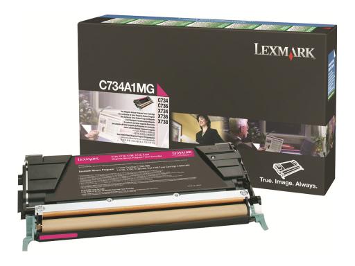 LEXMARK Magenta Tonerpatrone LCCP, LRP