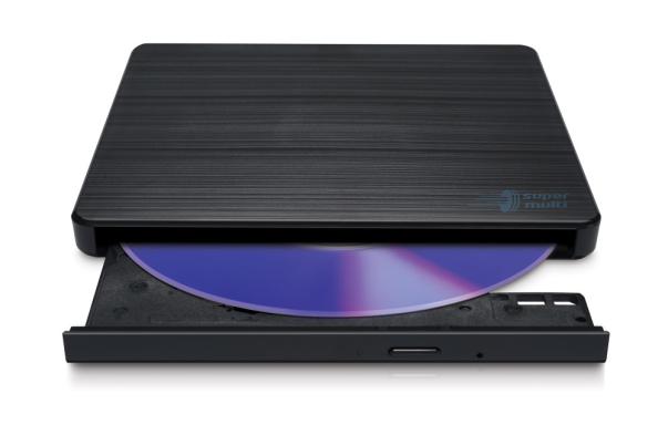 LG Hitachi HLDS GP60NB60 ext. DVD-Brenner ultra slim USB2.0 schwarz