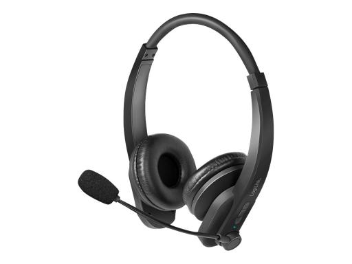 LOGILINK Bluetooth Headset, Stereo, with flexible microphone