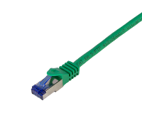 LOGILINK C6A105S RJ45 CAT 6a S/FTP 15 m Grün 1 St.
