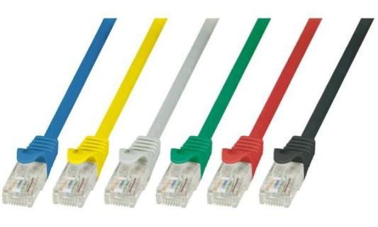 LOGILINK CAT5e UTP Patch Cable AWG26 rot 1.00m