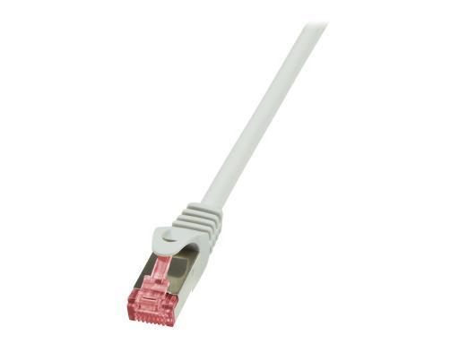 LOGILINK CAT6 S/FTP Patchkabel   AWG27 PIMF  grau 30m