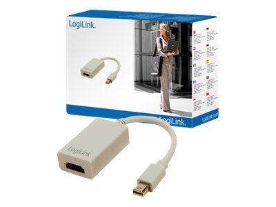 LOGILINK CV0036A Adapter Mini DisplayPort to HDMI mit Audio Mini DisplayPort St