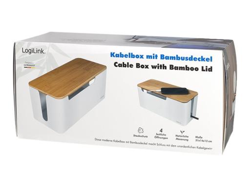 Image LOGILINK_Cable_Box_320_x_140_x_130_mm_white_img5_4574688.jpg Image