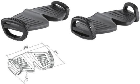 LOGILINK Fußstütze schwarz