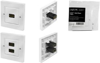 Image LOGILINK_HDMI_wall_plate_with_coupler_HDMI_img1_4446336.png Image