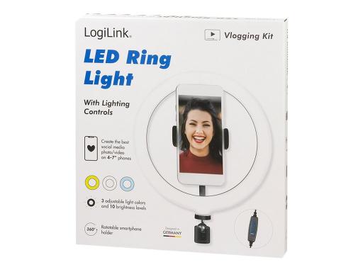 Image LOGILINK_LED_Ring_Fill_Light_for_Smartphone_img5_4460536.jpg Image