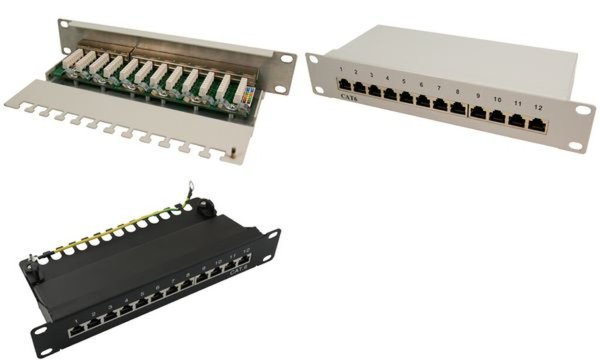 Image LOGILINK_NP0046_Patchpanel_CAT6_STP_12_Port_img1_3858573.jpg Image