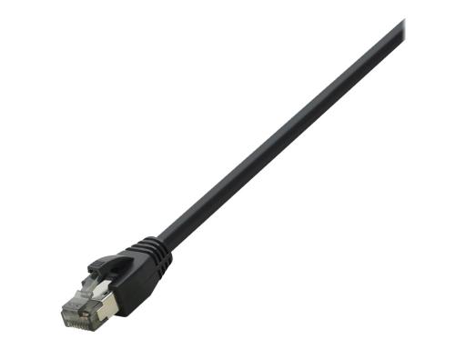 LOGILINK RJ45 Netzwerk Anschlusskabel CAT 8.1 S/FTP 0.5 m Schwarz Halogenfrei