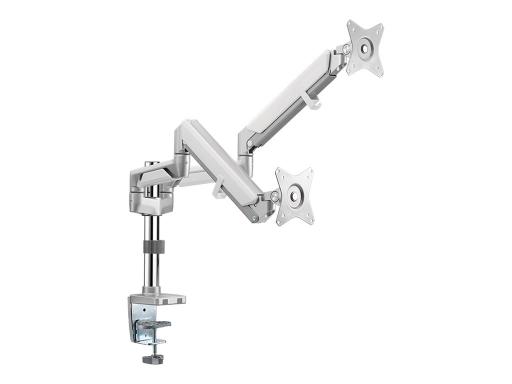 LOGILINK TIS 17"-32" 2TFT 3Gelenke silb. Max. 9KG Gasdr.fed.