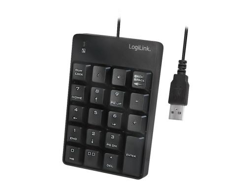 LOGILINK USB-Nummernblock ID0184 Schwarz