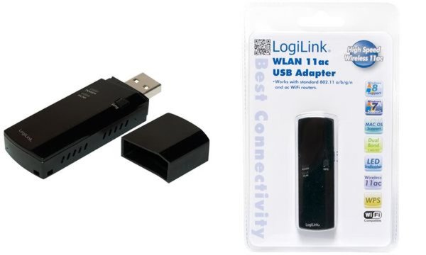 LOGILINK WLAN 802.11 AC Adapter 600 Mbps Dual Band Adapter
