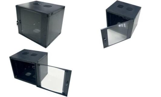 LOGILINK Wandgehäuse LogiLink Single Section Box 09U, dark grey