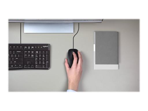 LOGITECH B110 Silent - BLACK - EMEA (910-005508)