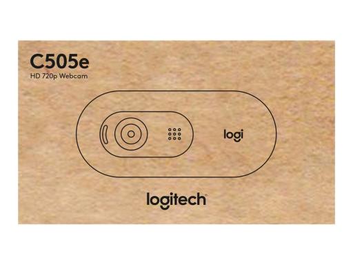 LOGITECH C505e HD Webcam BLK WW