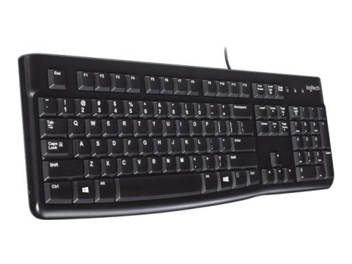 LOGITECH Keyboard K120 black (DE)