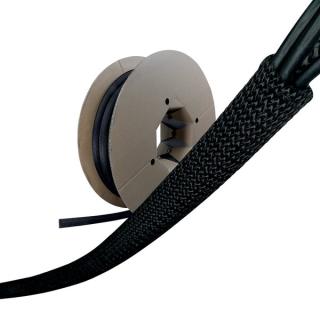 Selbstschließender Kabelschlauch Individuell zuschneidbar