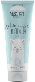 Duschgel 200ml Motiv Lama vegan,glutenfrei,laktosefrei