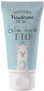 Handcreme 30ml Motiv Lama mit Bio-Sheabutter