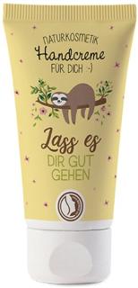 Handcreme 30ml Motiv Faultier mit Bio-Sheabutter