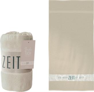 Badetuch Motiv Feder Kordelaufhänger, 70 cm x 140 cm