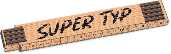 Zollstock Motiv Super Typ L 245 mm x B 36 mm T18 mm