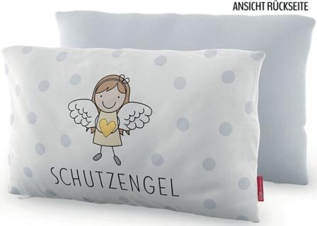 Kissen 25x40cm Motiv Schutzengel Bezug aus 100 % Baumwolle