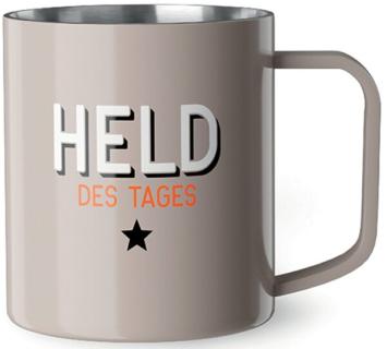 Thermobecher 250ml Motiv Held des Edelstahl, nicht für Mikrowelle oder