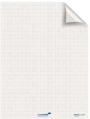 Legamaster Magic Chart Folienrolle mit 25 Folienblättern