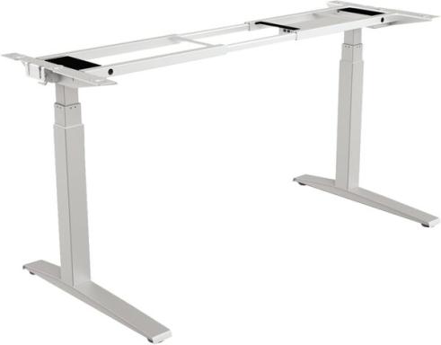 Levado Tischgestell höhenverstellbar, silber,4 Einstellungen programmierbar