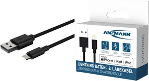 Lightning 1.0m bl Lightning Daten- und Ladekabel - Kabel - D